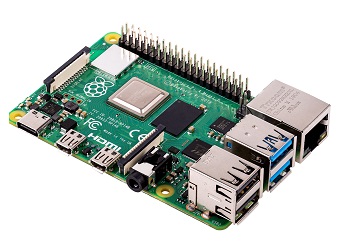 Image of Pi 4 board