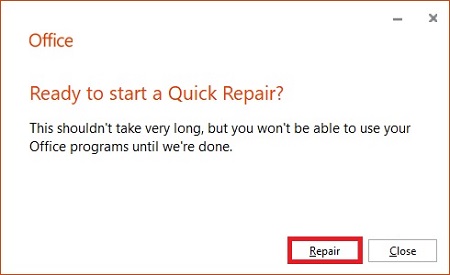 Micro Center - How to repair Microsoft Office 365 or 2019 in Windows 10