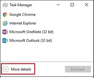 Task Manager, More details