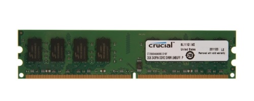 Picture of DDR2 memory