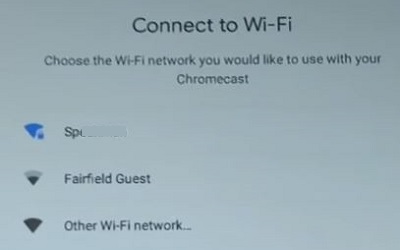 Connect to Wi-Fi, Wireless Network List