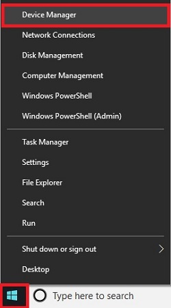 Start Button, Device manager