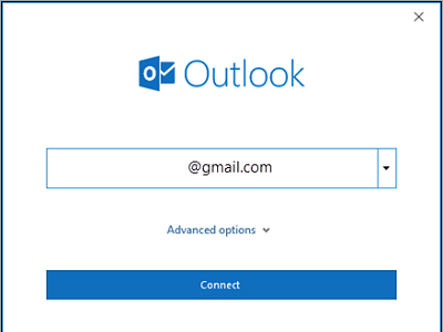 Outlook Email Setup Wizard, Connect