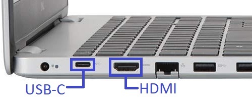 Available Ports on a laptop