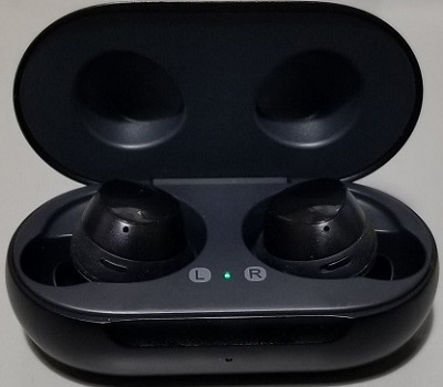 Galaxy Buds case opened