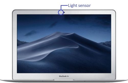 MacBook Light Sensor
