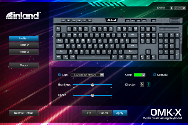 Inland Mechanical Keyboard