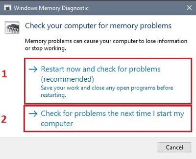 Windows memory diagnostic windows on sale 7