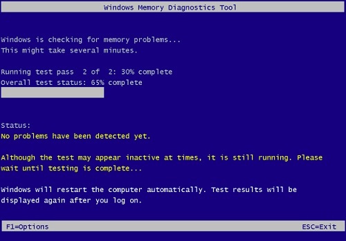 Windows Memory Diagnostics tool