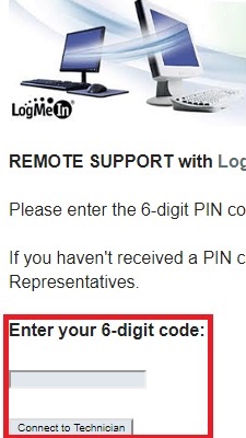 Micro Center Tech Support, Remote Support Page