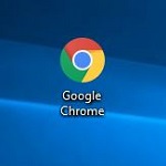 Windows 10 Desktop, Chrome Shortcut Icon