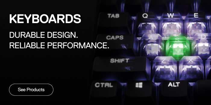 Category Banner Keyboard