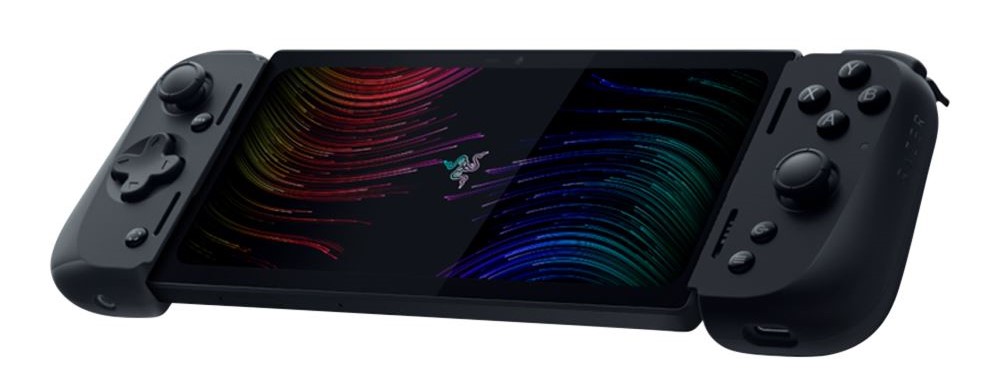 The Razer Edge at a slight angle