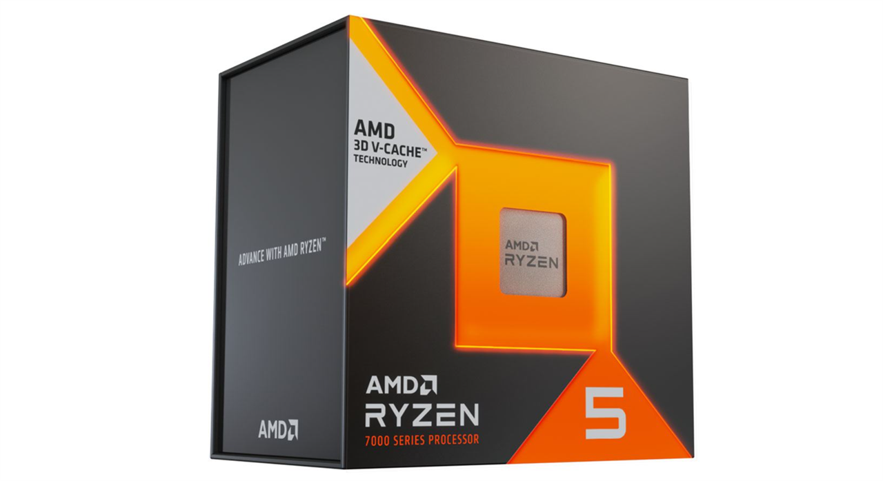 AMD Ryzen 5 7600X3D CPU in box