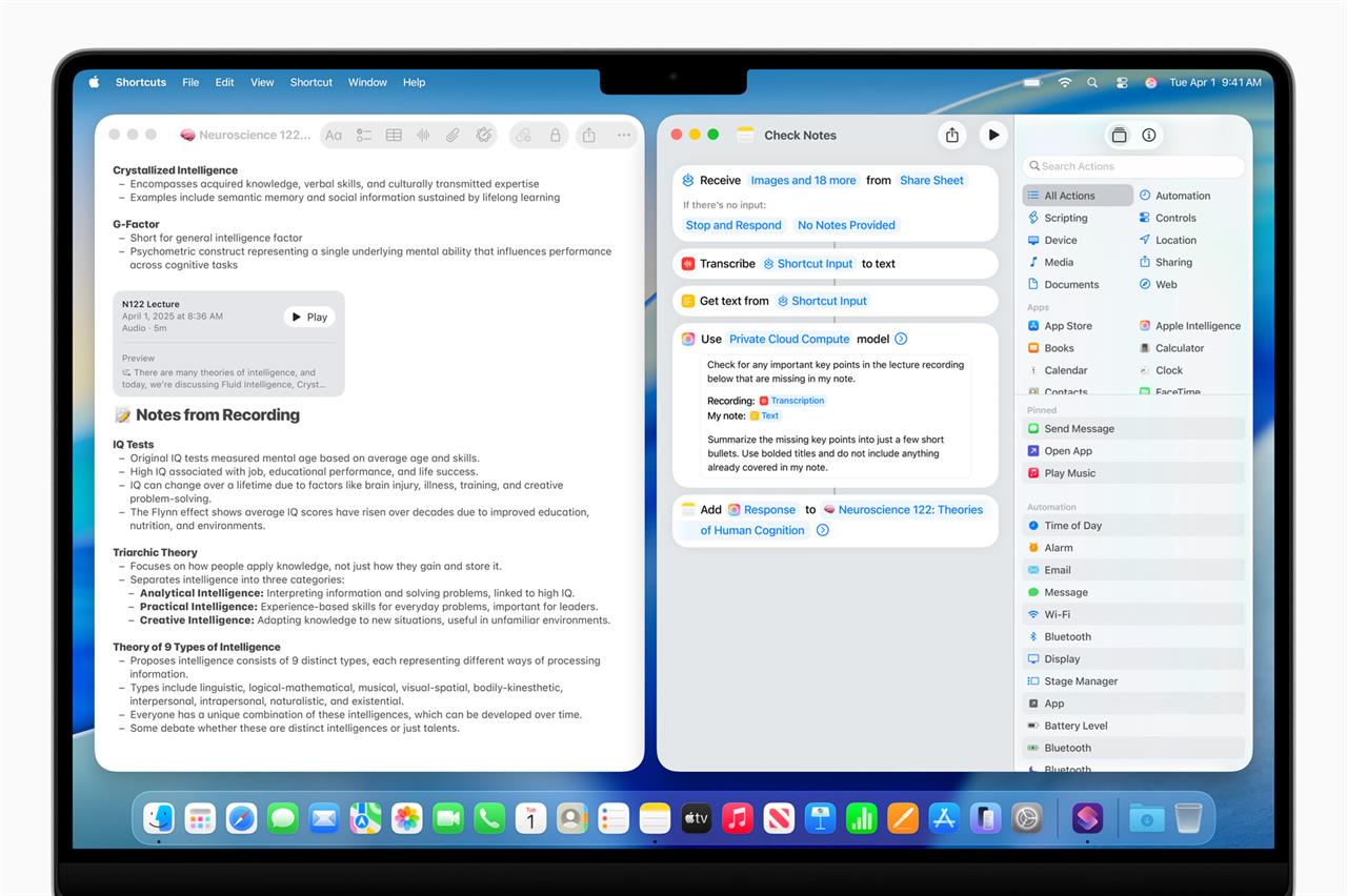 Mac apps using Apple Intelligence.