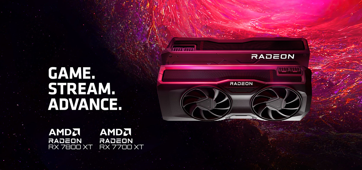 AMD Radeon™ RX 7700 XT and 7800 XT 