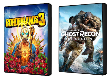 Borderlands 3 and Ghost Recon games