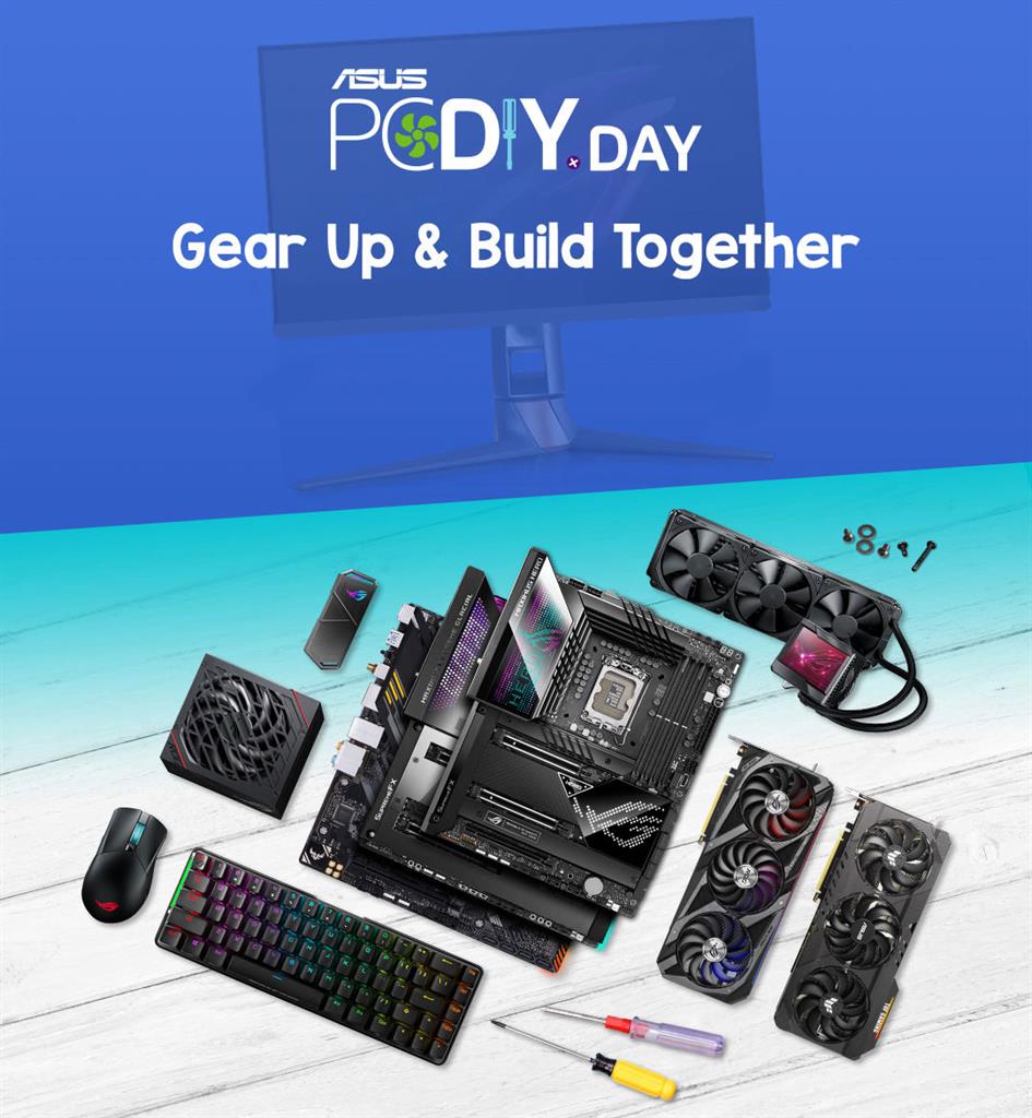ASUS PCDIY Gear Up and Build Together