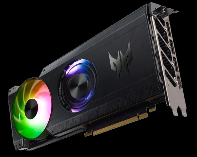 Acer Intel Arc A770 BiFrost Overclocked Dual Fan 16GB GDDR6 PCIe 4.0 Graphics Card