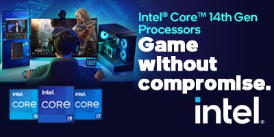 Intel 14th gen processors - Game without compromise.