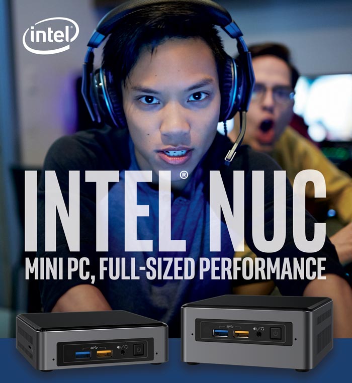 Intel NUC - Mini PC, Full-sized performance