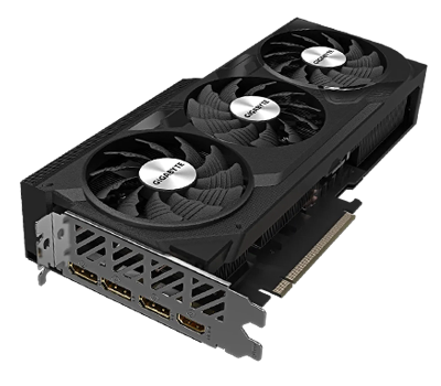 Gigabyte NVIDIA GeForce RTX 4070 Windforce Overclocked Triple Fan 12GB GDDR6X PCIe 4.0 Graphics Card