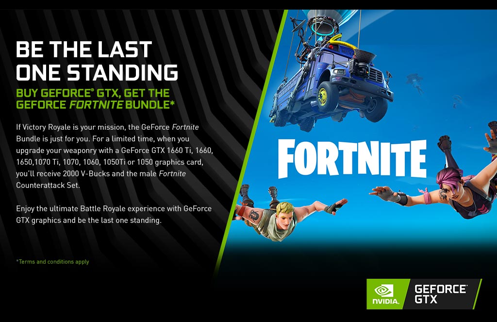 nvidia geforce fortnite bundle hero - fortnite graphics card