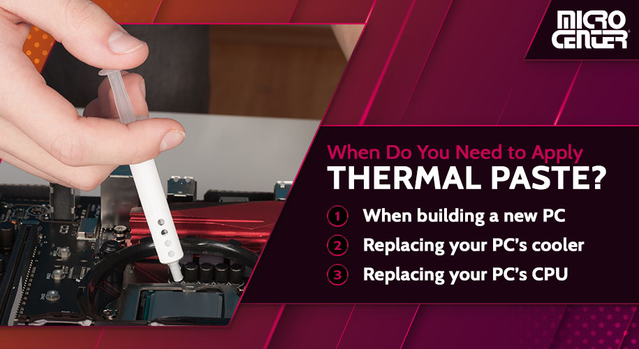 When To Apply Thermal Paste
