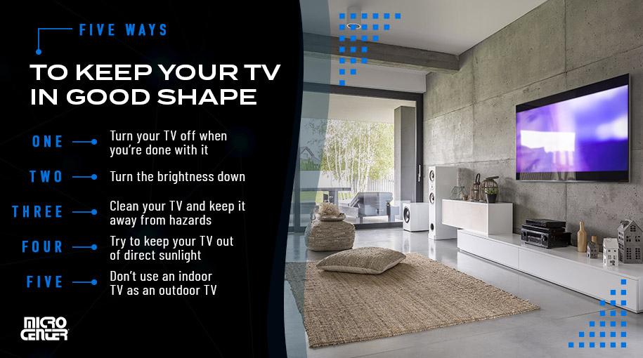 Ways To Keep Your TV In Good Shape