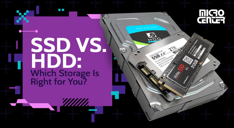 What's the difference between an SSD & Hard Drive?