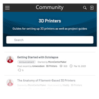 Micro Center Community 3D Printing articles