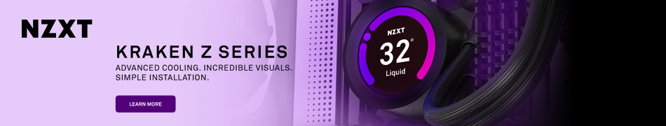 NZXT Kraken Z Series. Advanced cooling. Incredible visuals. Simple installation - Learn More
