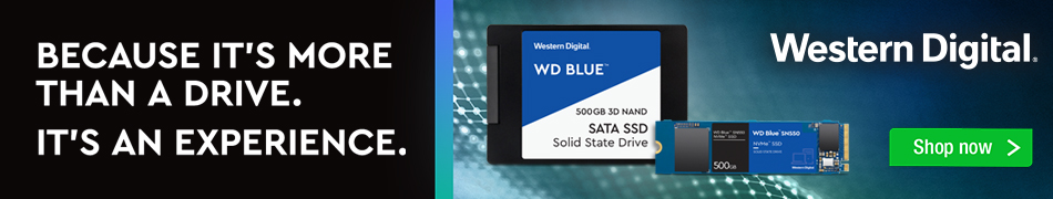 Western Digital Blue SSD - Because it's more than a drive. It's an experience. Shop Now