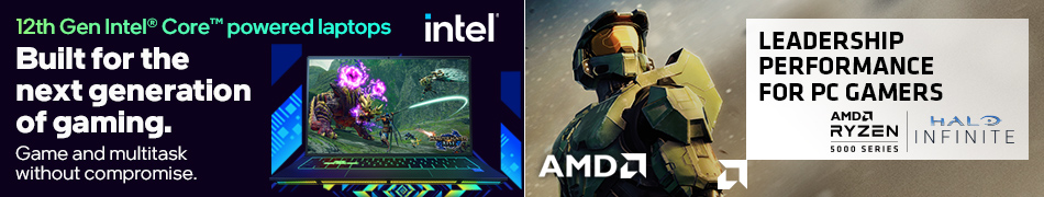 12th Gen Intel Core desktop processors - Built for the next generation of gaming. Game and multitask without compromise. AMD - Leadership Performance for PC Gamers; AMD Ryzen 5000 series