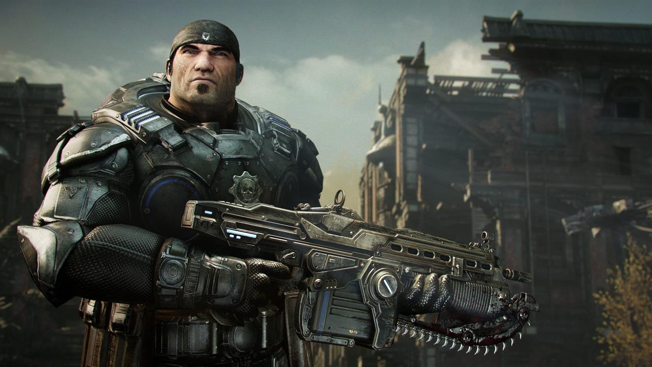 Marcus Fenix from Gears of War Reloaded