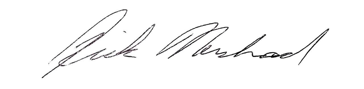 Rick Mershad signature