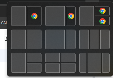 Windows Snap Layouts Maximize Button