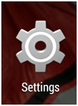 Android Desktop, Settings Icon