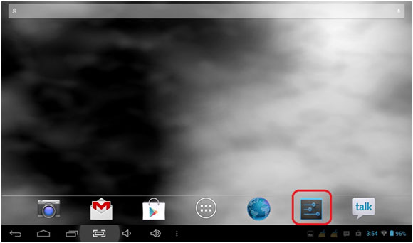 Android Tablet Settings Icon