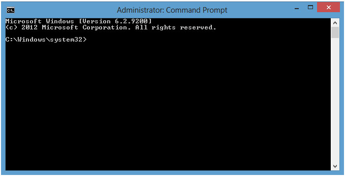 Windows Elevated Command Prompt