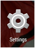 Android Settings Icon