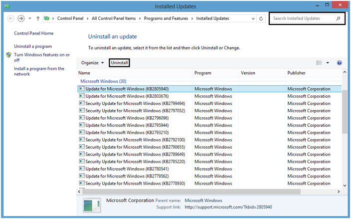 Windows 8 Updates