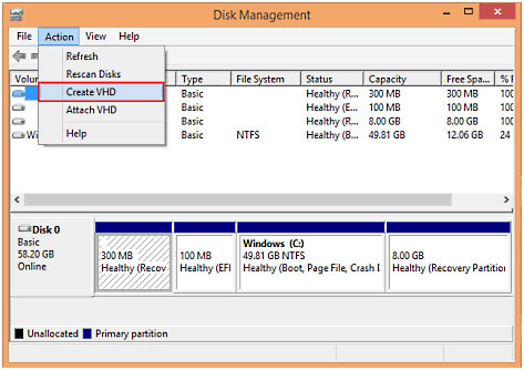 windows 8 how to initialize drive