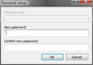 ESET Password Entry and Verification