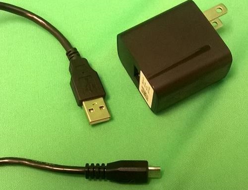 USB to Micro USB cable and AC Adapter USB Charger