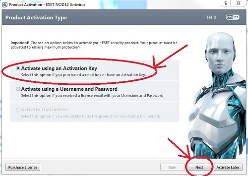 Micro Center - How To Activate Eset Version 8 Using An Activation Code