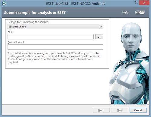 ESET Sample Submission Form