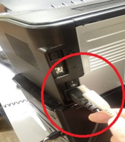 Pantum Printer Attaching USB Cable