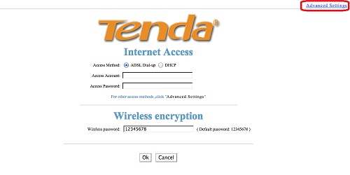Tenda Router Advanced Settings