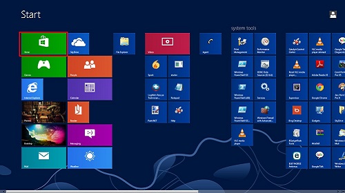 Windows 8 Start Screen, Store Icon
